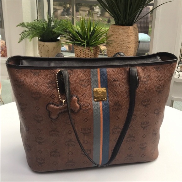 (Re-posh) MCM LeatherTote Bag - Picture 1 of 7